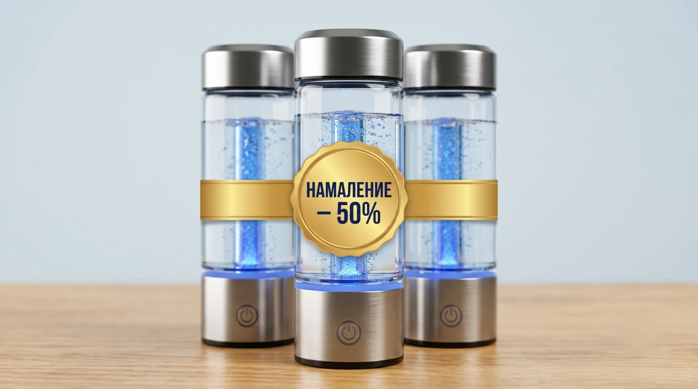 Три бутилки Rila Hydrogen с намаление 50%