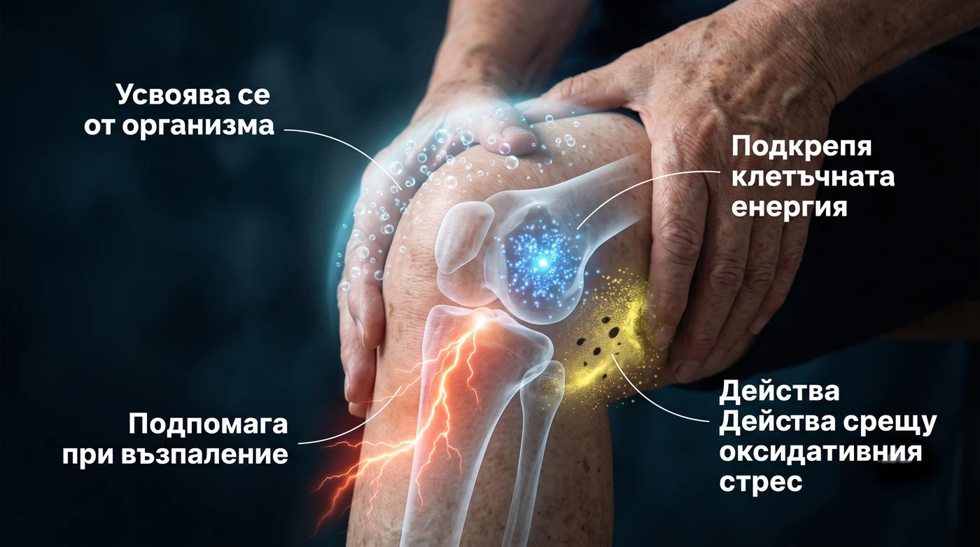 Как водородната вода действа върху колянната става