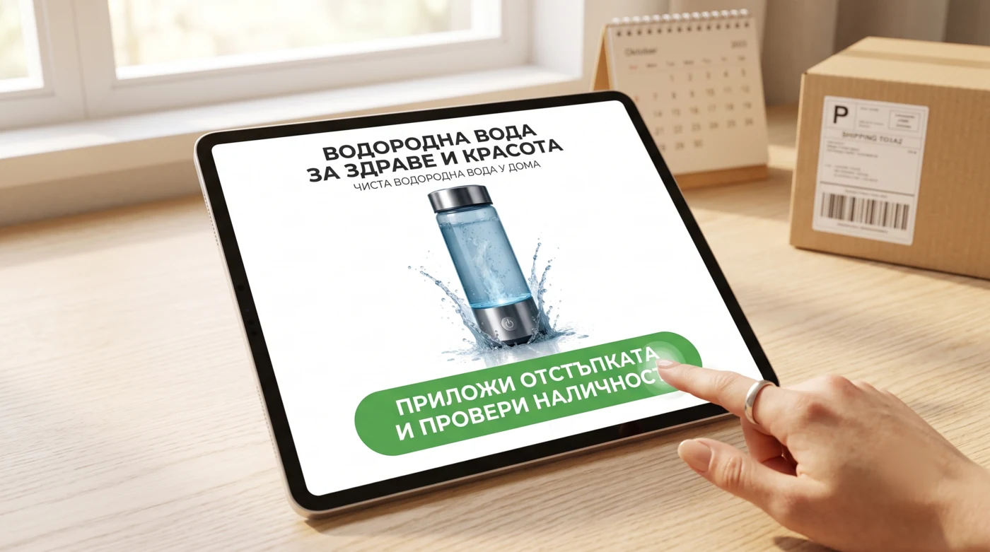 Таблет с бутон за поръчка на Rila Hydrogen